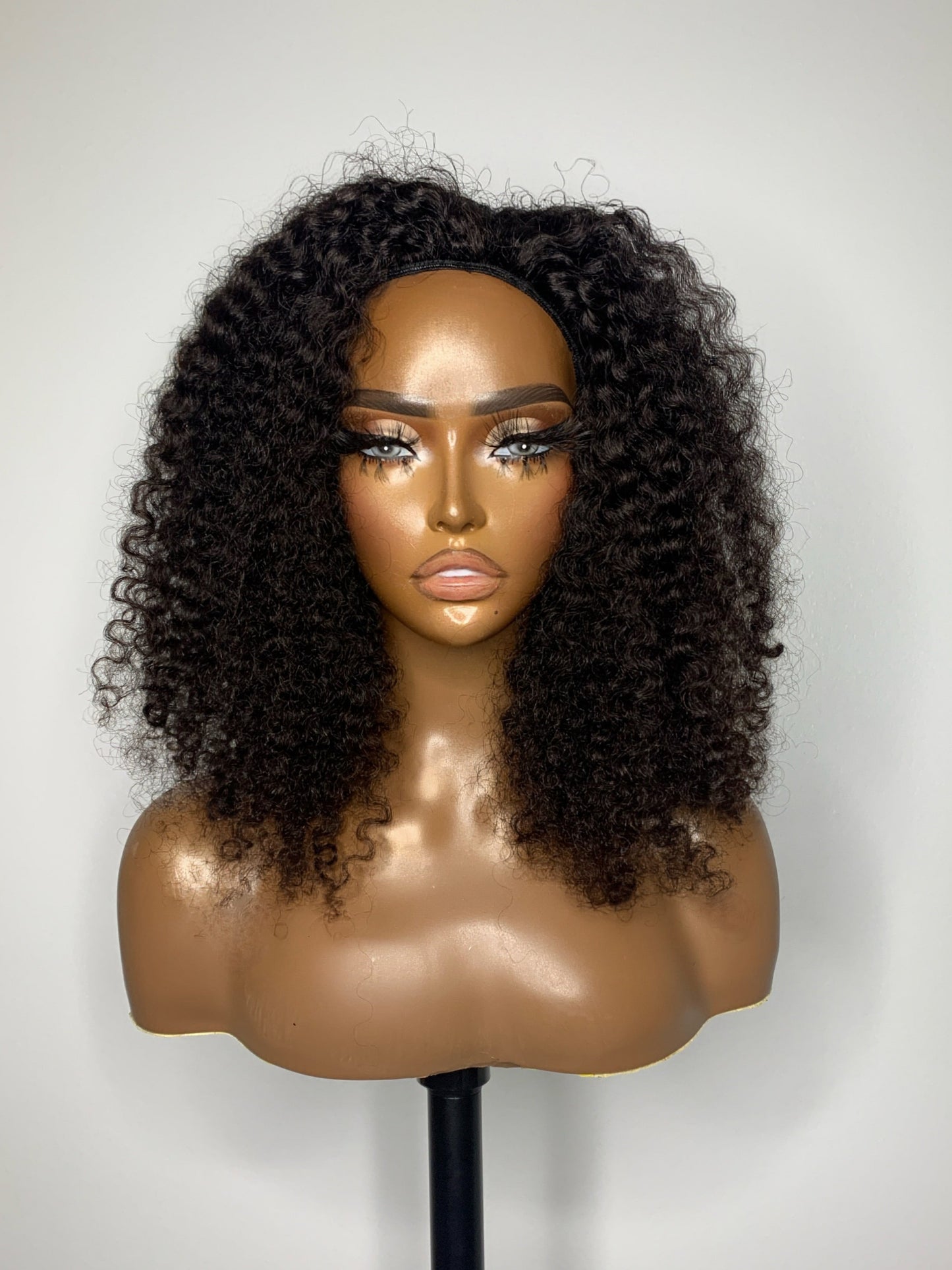 Flip-Over Half Wig