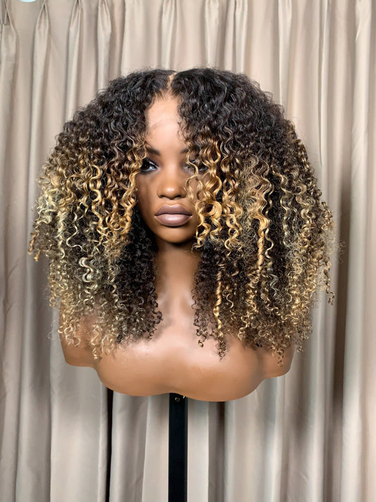Honey- Coily Curly Texture