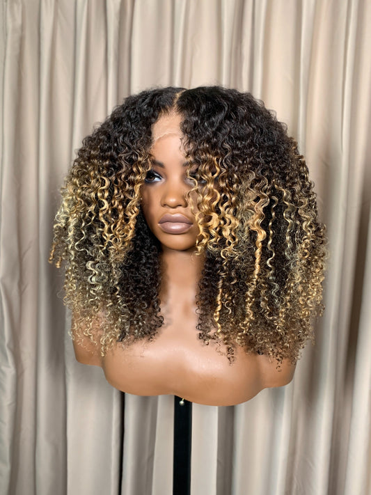 Honey- Coily Curly Texture
