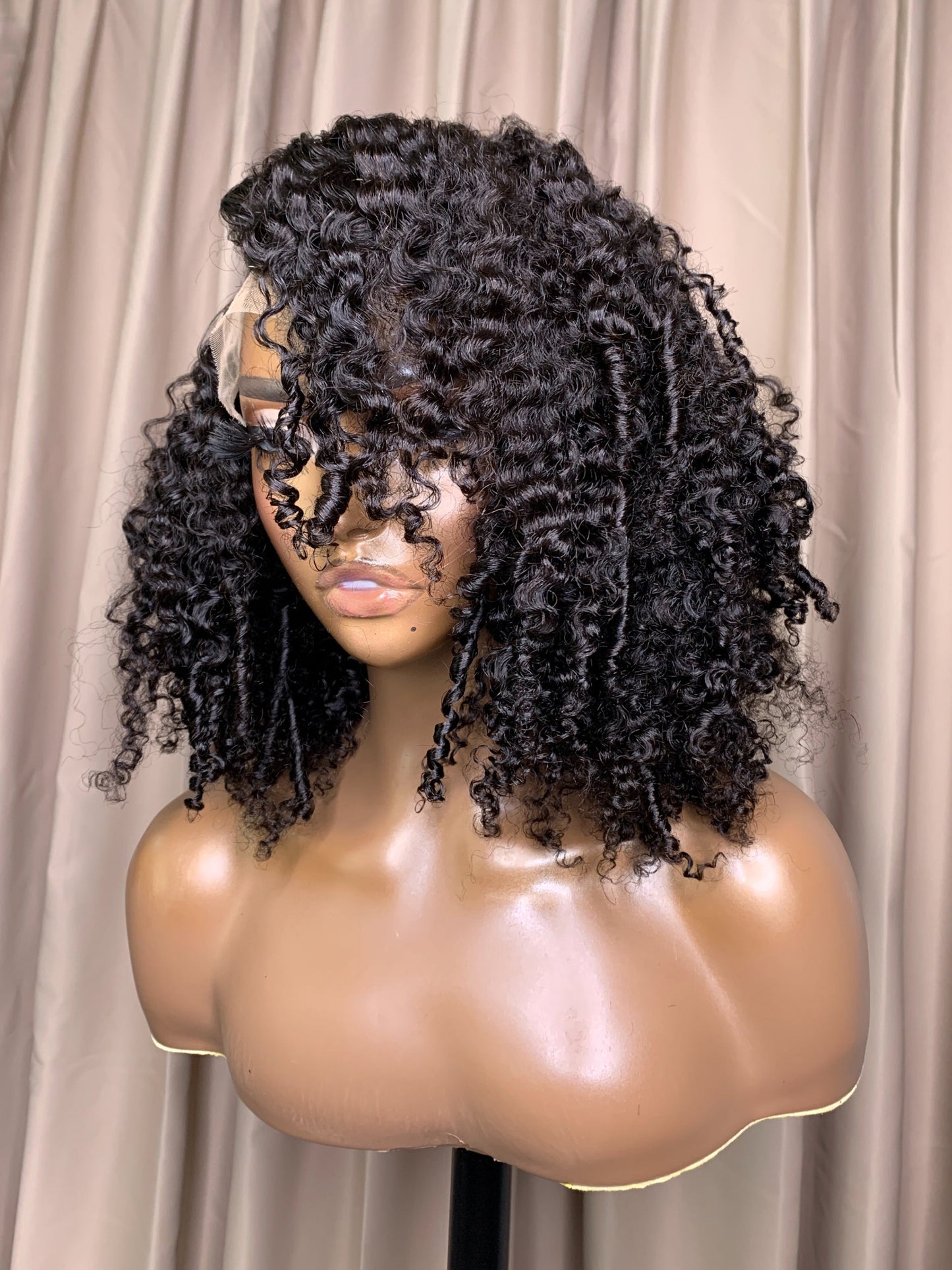 Yara (Kinky Curly)- Bob Wig Sale (Shaped)