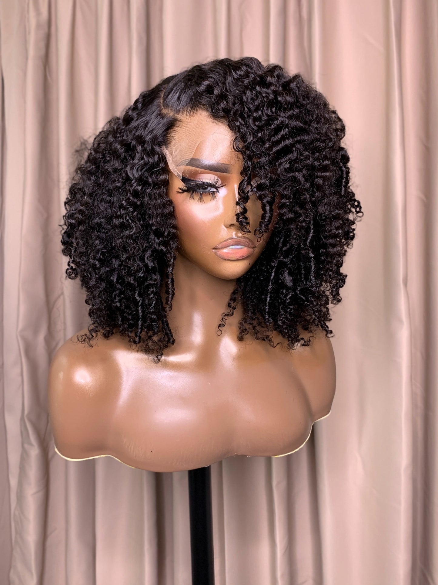 Yara (Kinky Curly)- Bob Wig Sale (Shaped)