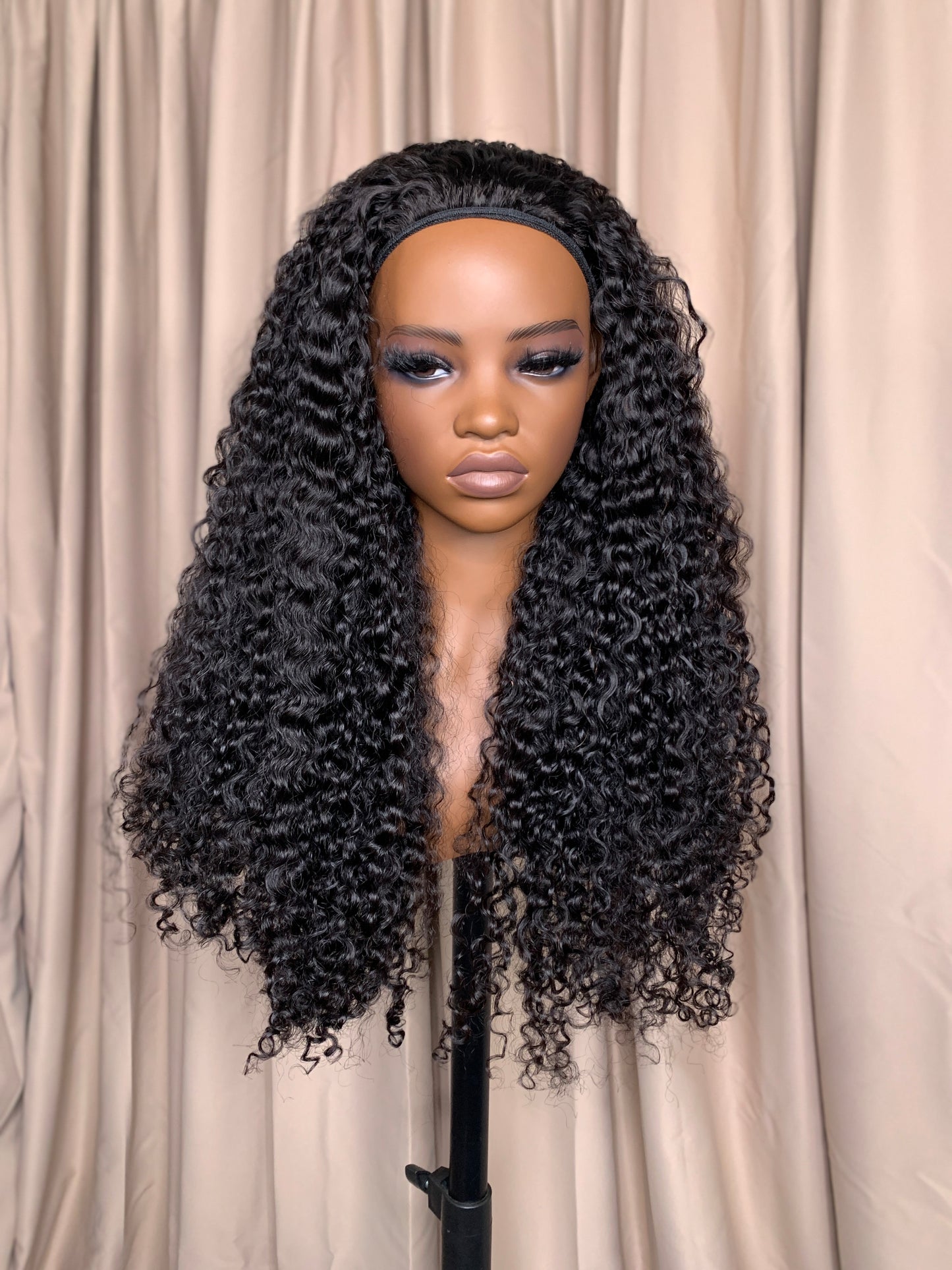 Flip-Over Half Wig