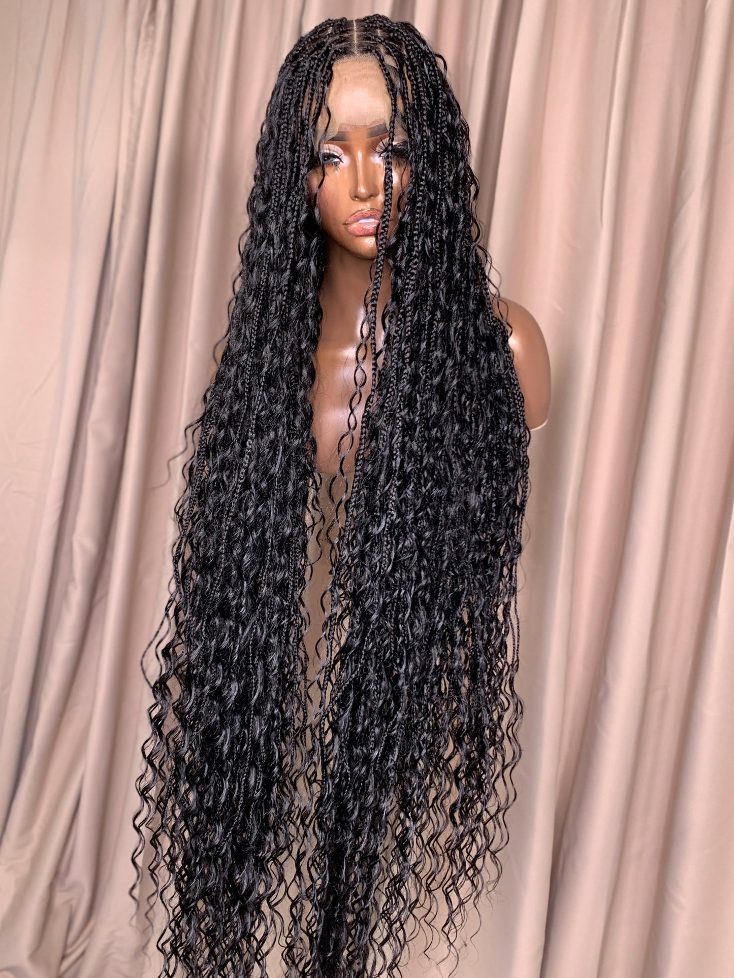Custom Boho Braided Wig