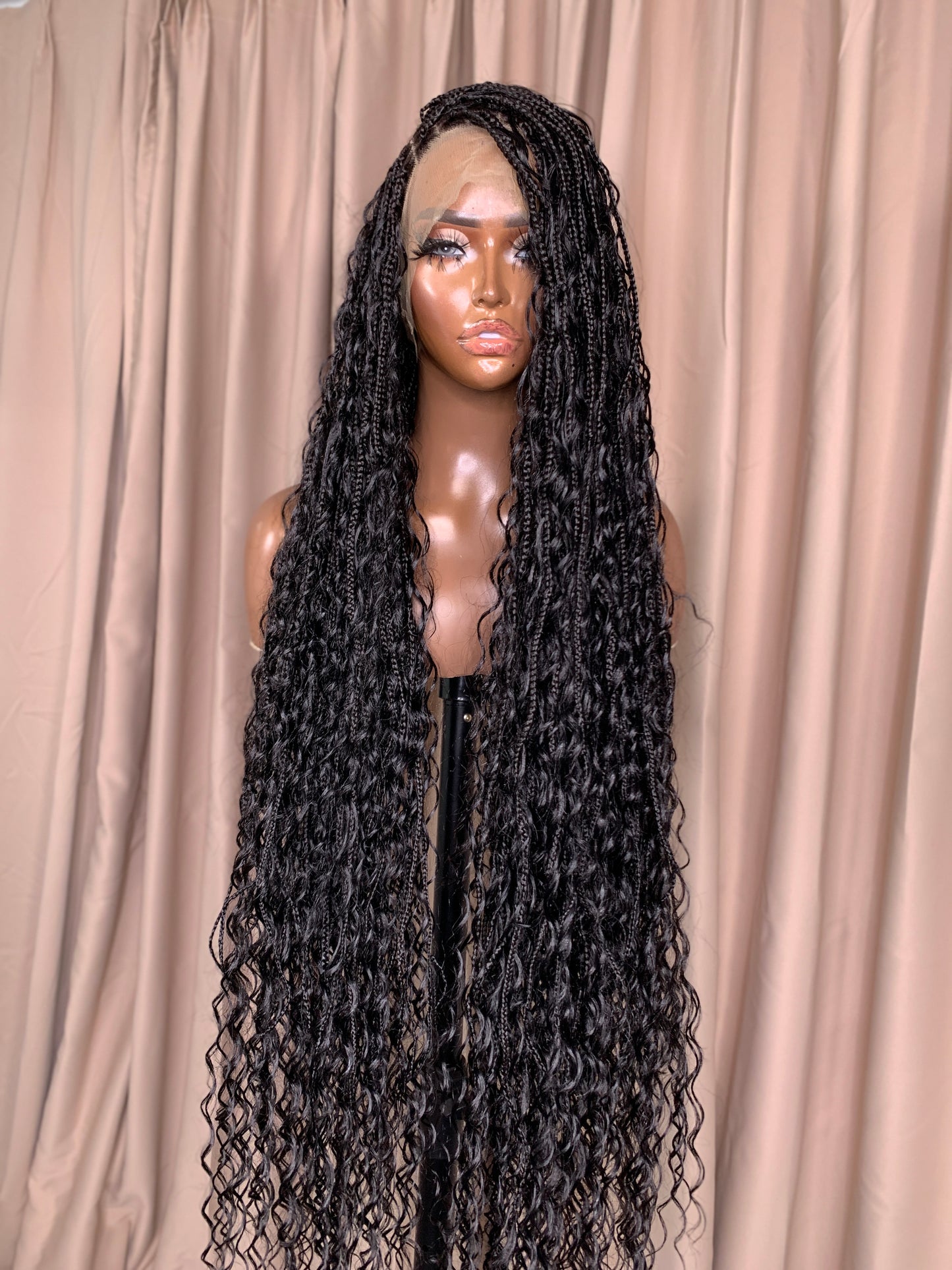 Custom Boho Braided Wig