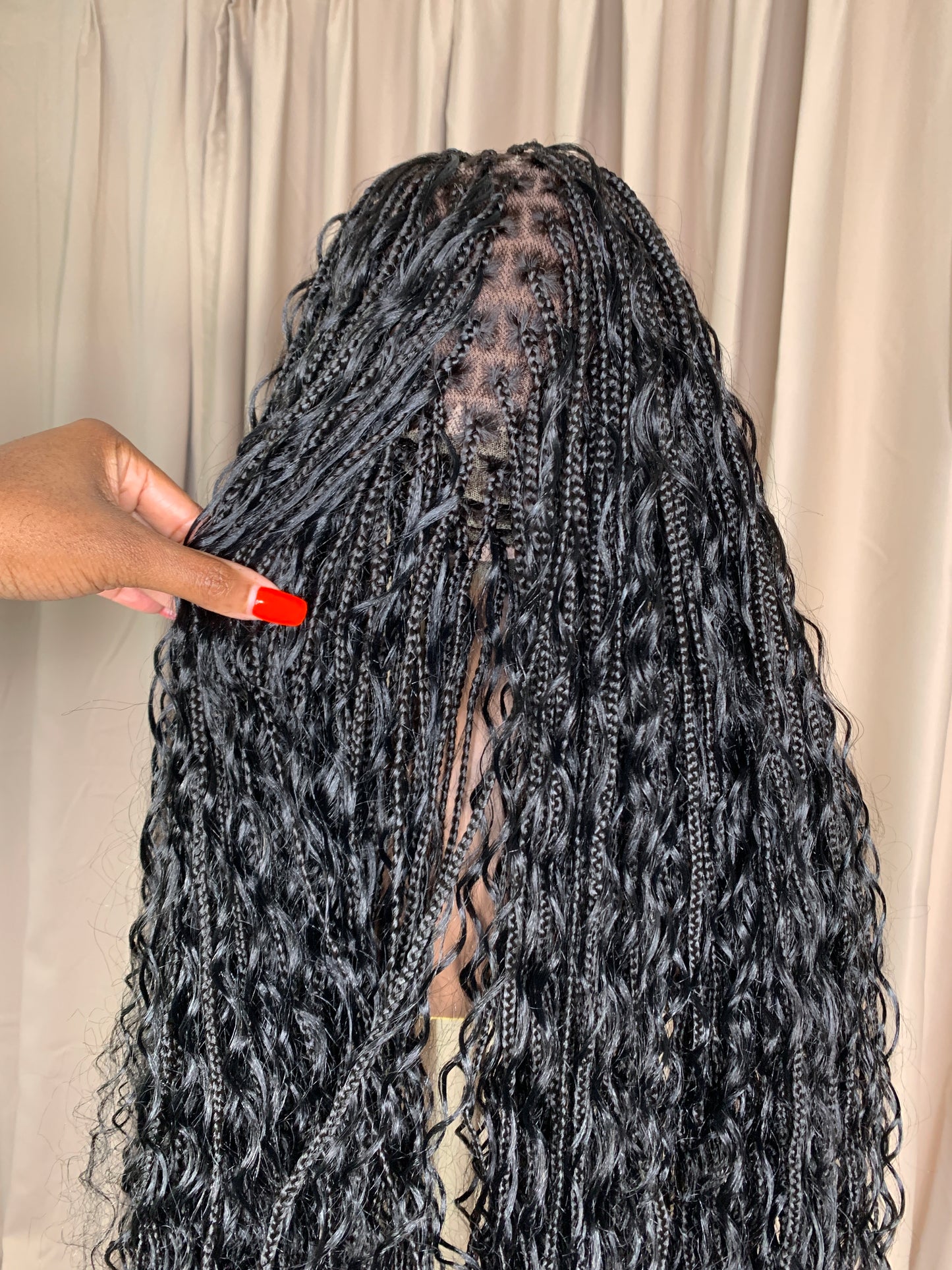 Custom Boho Braided Wig