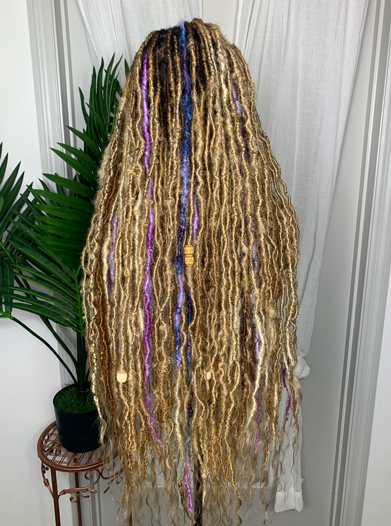Unicorn Distressed Goddess Locs