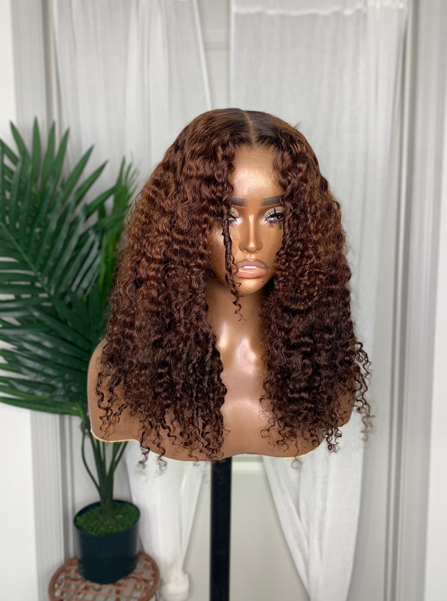 Yara (Auburn) - Kinky Curly Texture