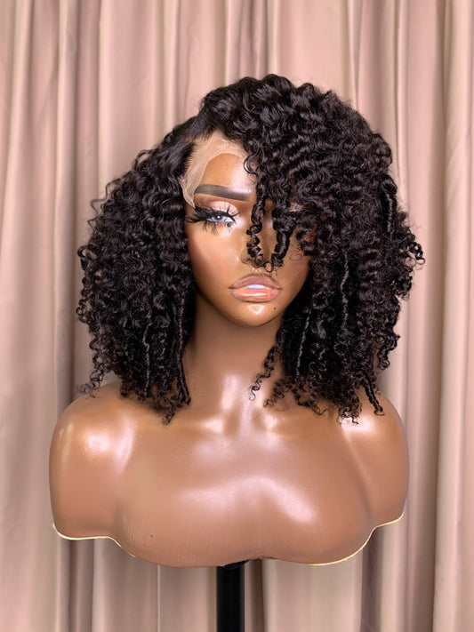 Yara (Kinky Curly)- Bob Wig Sale (Shaped)