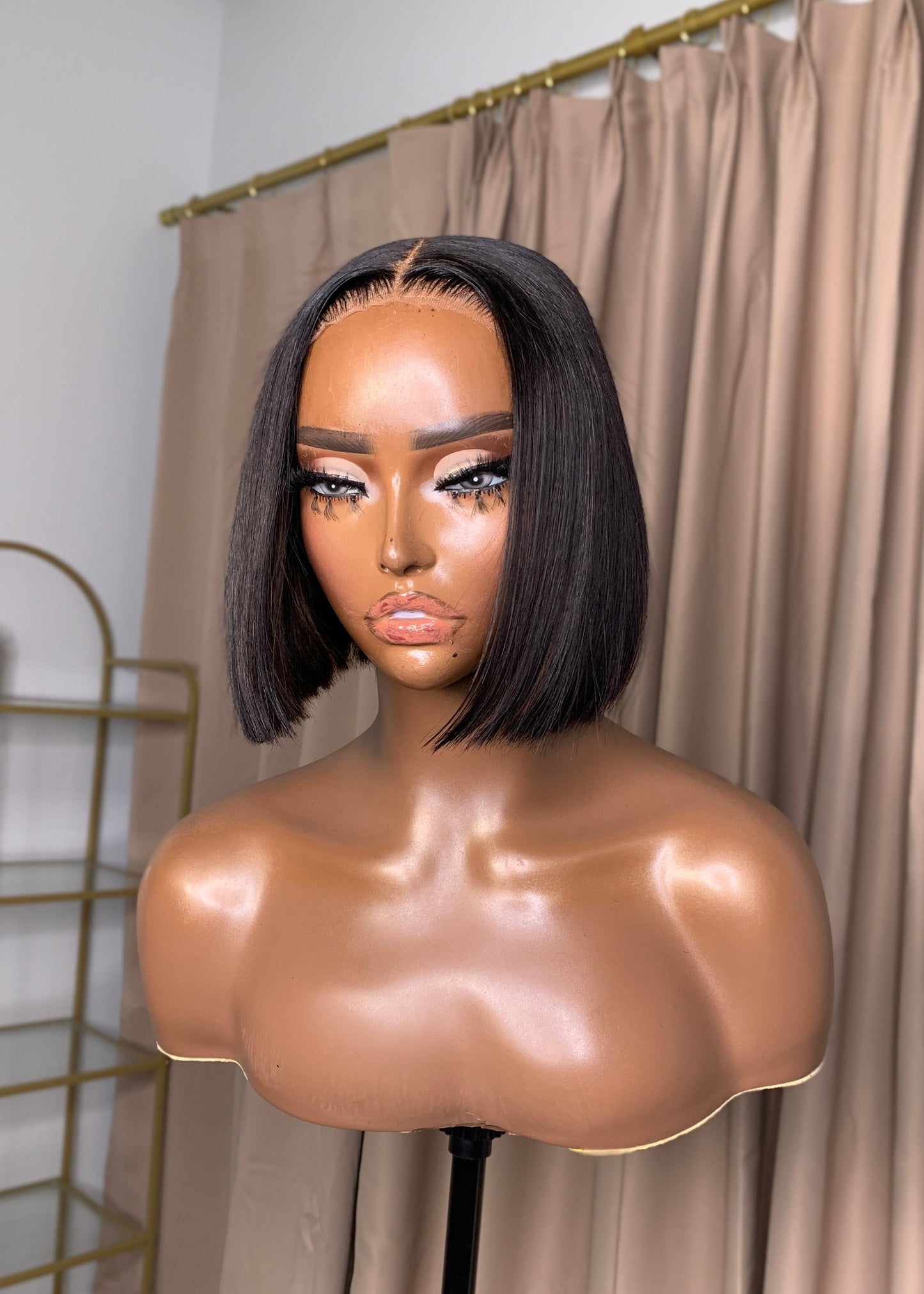 Renewed Wig #6 - (small) Highlighted Blunt Bob