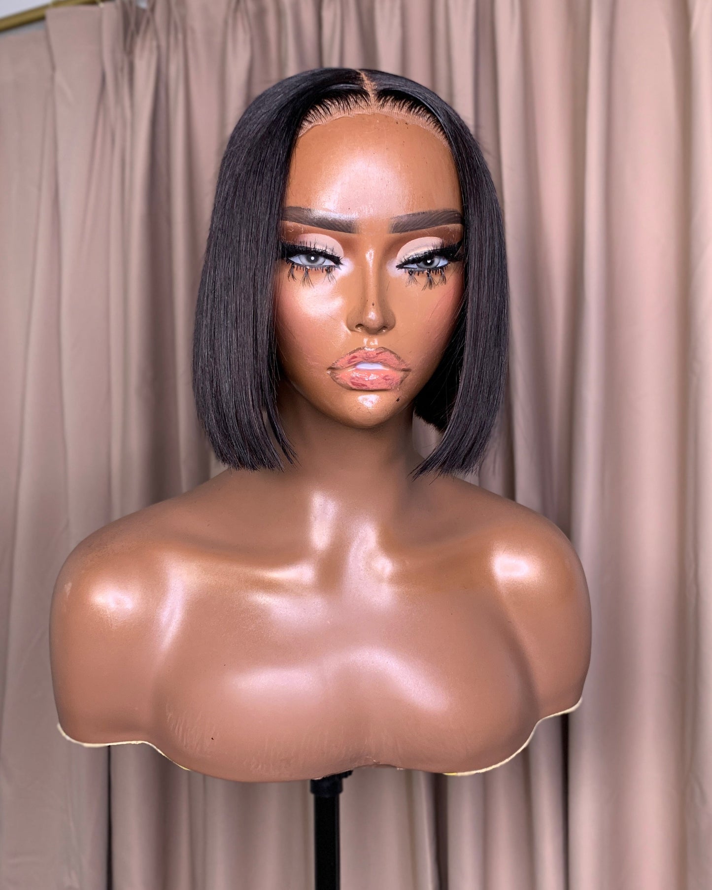 Renewed Wig #6 - (small) Highlighted Blunt Bob