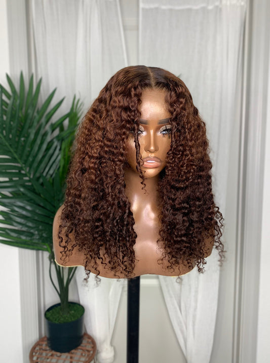 Yara (Auburn) - Kinky Curly Texture