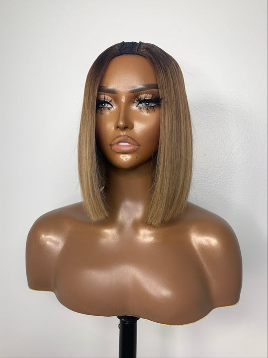 Custom U-Part Bob Wig Sale